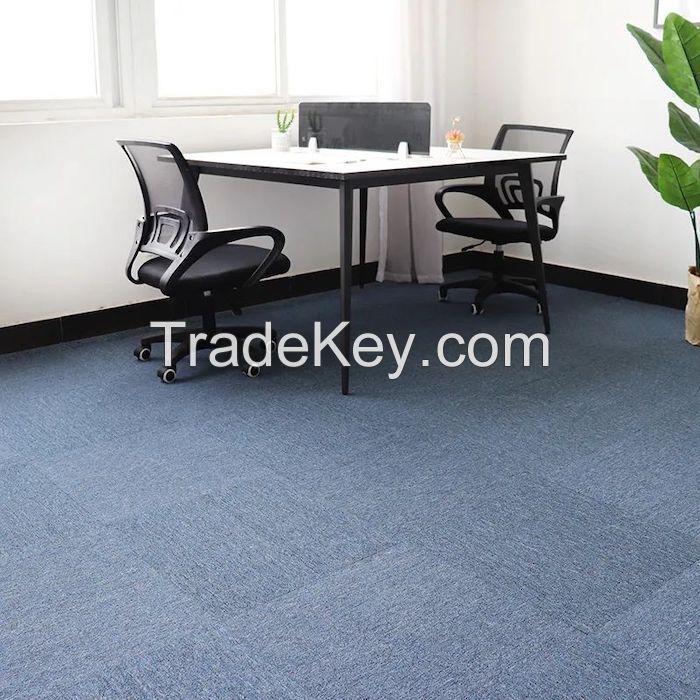 办公室地毯聚丙烯材料PVC背衬