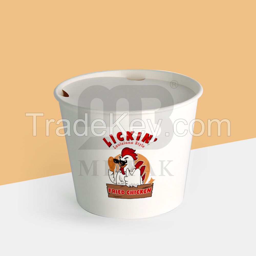 Custom Paper Bucket