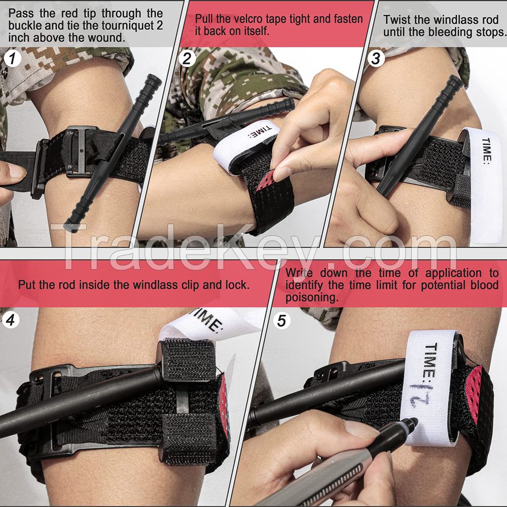 Factory Wholesale Medical Tactical Emergency Outdoor Cat Medical Tourniquet