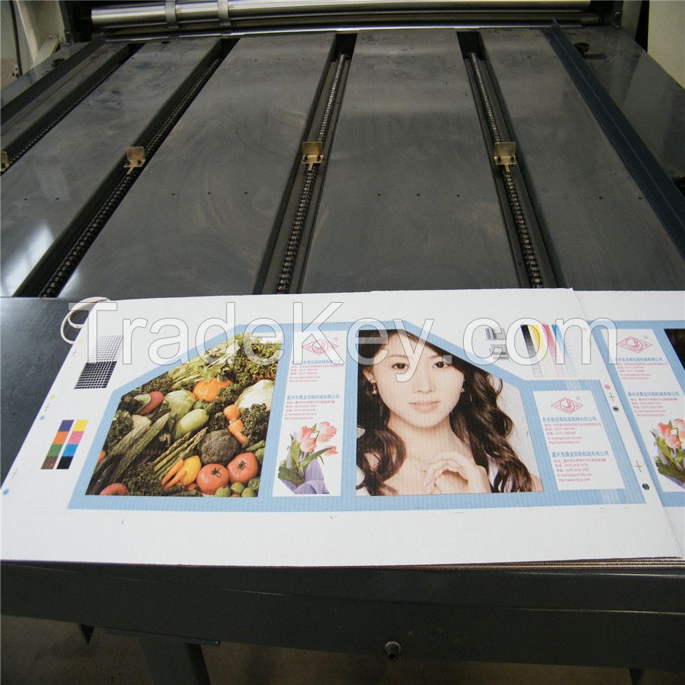 chain feeding printing slotting machine