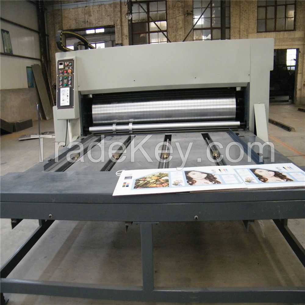 chain feeding printing slotting machine