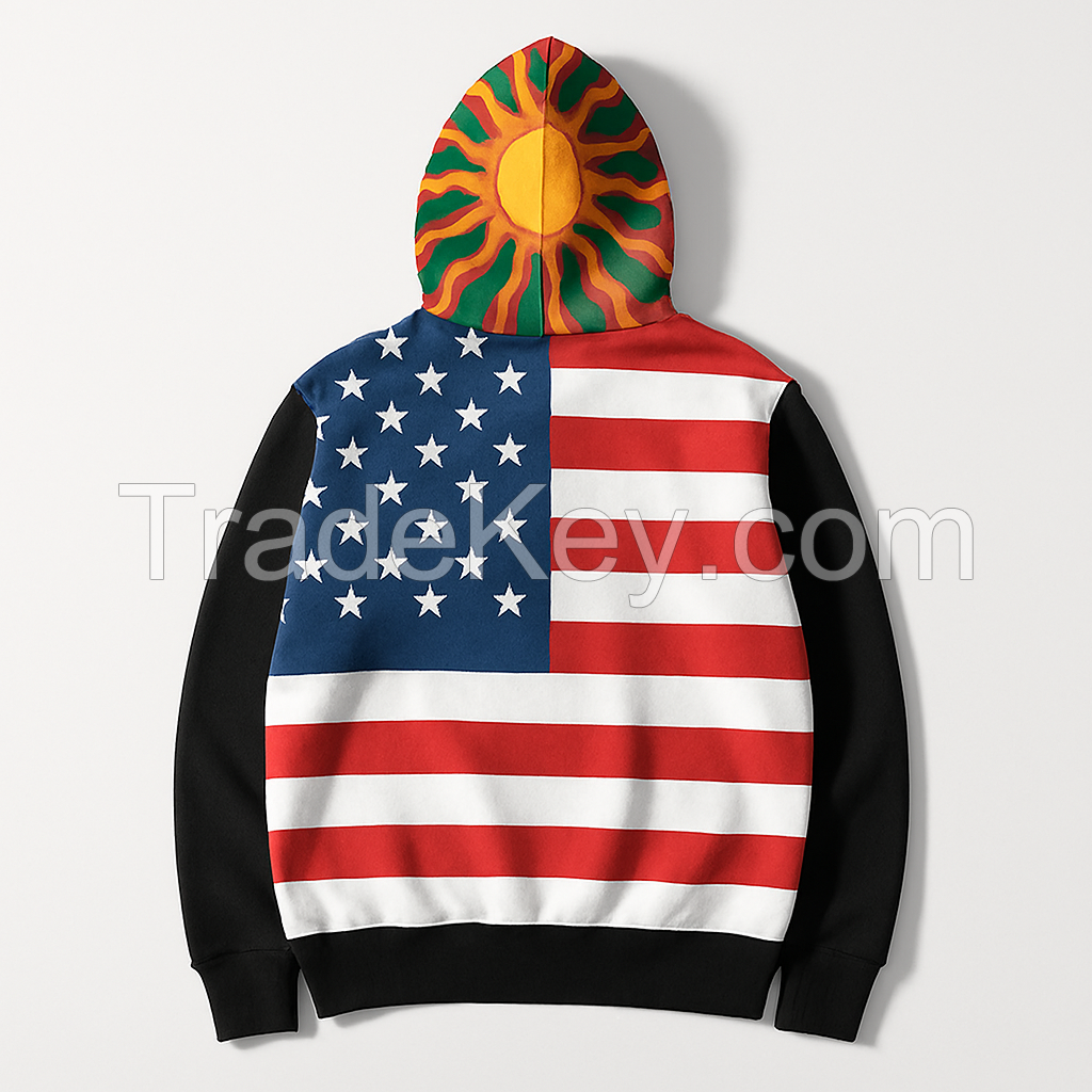 Oem cotton men gym hoodies zipper hoodie, pullover full face zipper up hoodie, wholesale custom printing blank full zip up hoodie