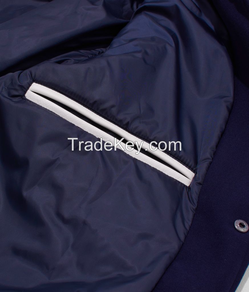 Winter High Quality OEM Bomber European US Sizes Customized Plus Size  Lambskin Men Genuine Leather Jackets