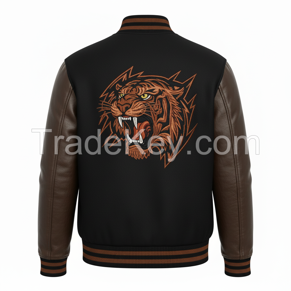 High Selling New Design Quality OEM Bomber European US Sizes Customized Plus Size 1.5mm Thickened Lambskin Men Genuine Leather Jackets