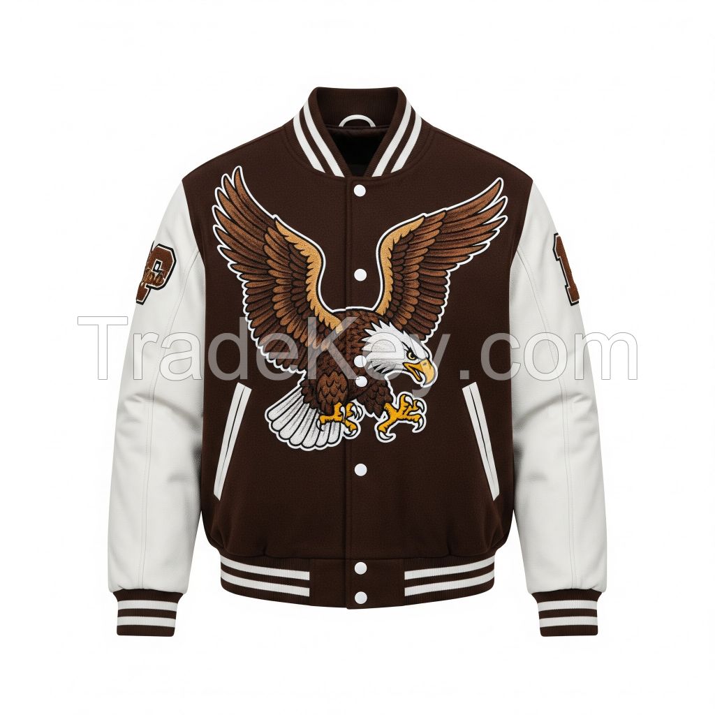 High Selling New Design Quality OEM Bomber European US Sizes Customized Plus Size 1.5mm Thickened Lambskin Men Genuine Leather Jackets