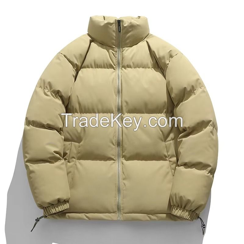 Unisex Hooded Puffer Jacket Windproof Water Resistant Thermal Padding Ideal for Cold Weather Outdoor and Casual Wear