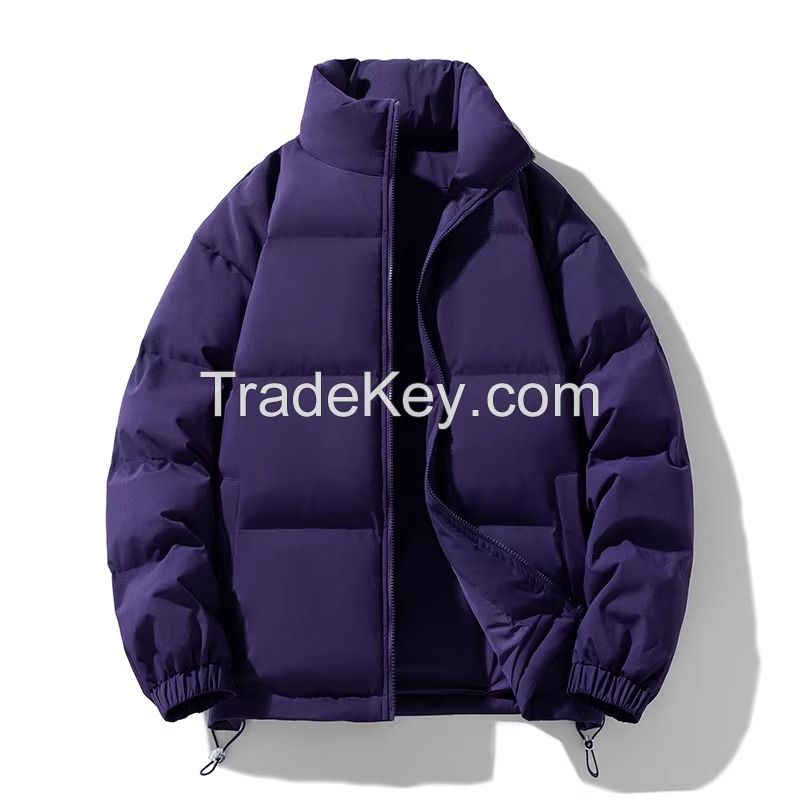 Unisex Hooded Puffer Jacket Windproof Water Resistant Thermal Padding Ideal for Cold Weather Outdoor and Casual Wear