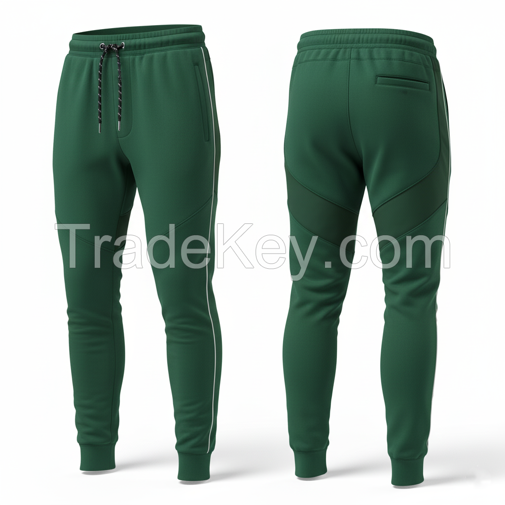 Latest Athletic Trousers for Running and Fitness Quick Dry Material with Side Pockets and Comfortable Waistband