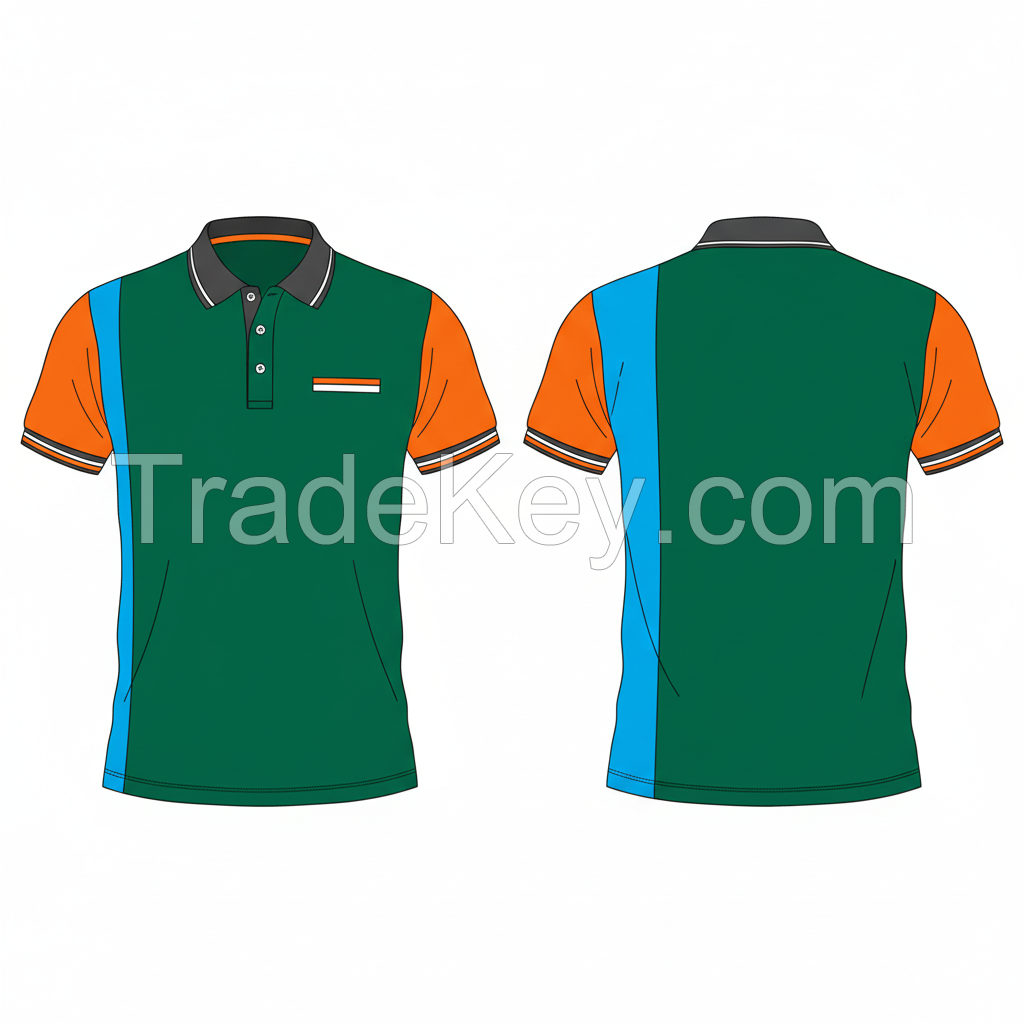 Mens Long Sleeve Polo Shirt Premium Knit Fabric Ribbed Cuffs Ideal for Corporate Wear Casual Outfits & Seasonal Collections 