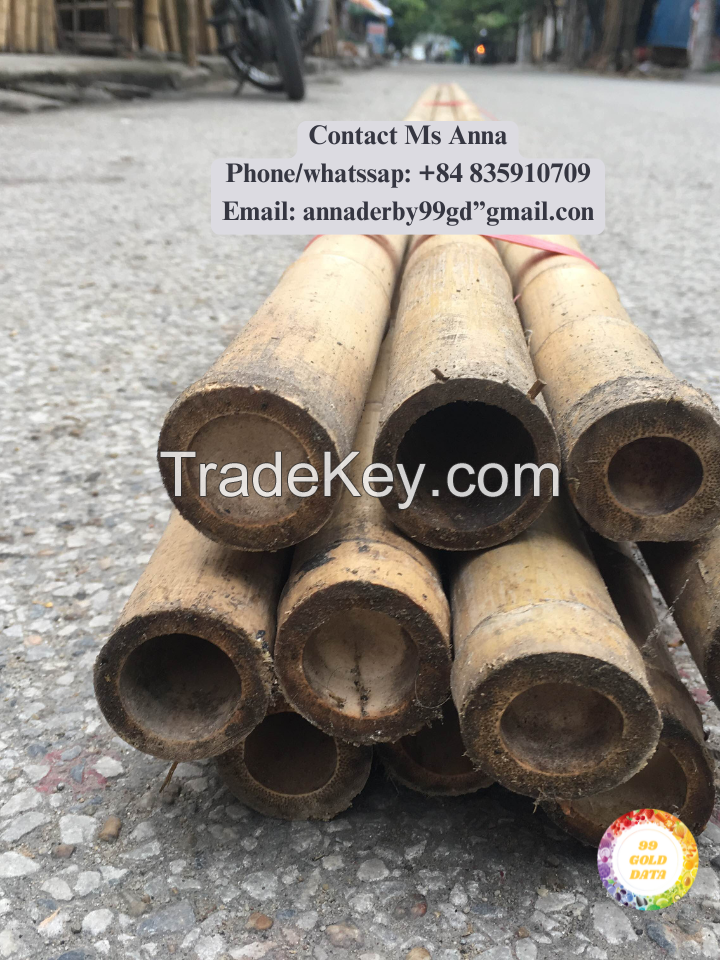Natural Bamboo Pole for Construction Gardening Decoration