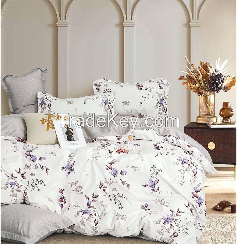 100% microfiber 90gsm Comforter set - 6pc set