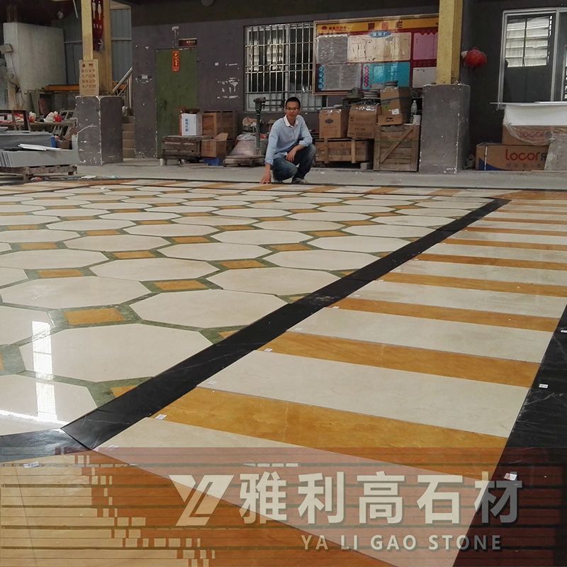 Luxury Marble Waterjet Floor for Lobby