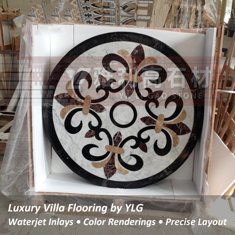 Villa Stone Flooring Layout