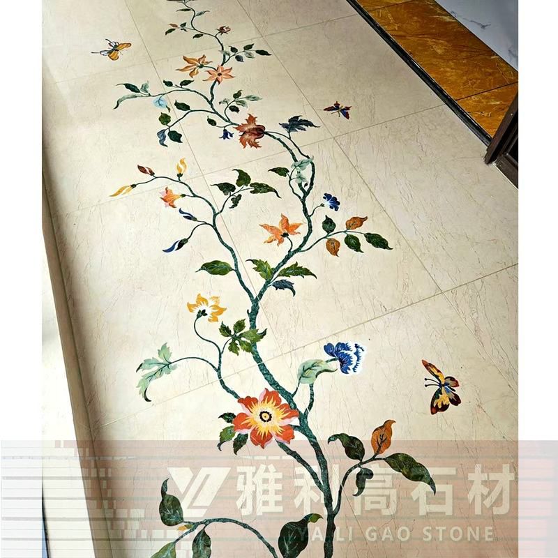 High-End Marble Floor Installation