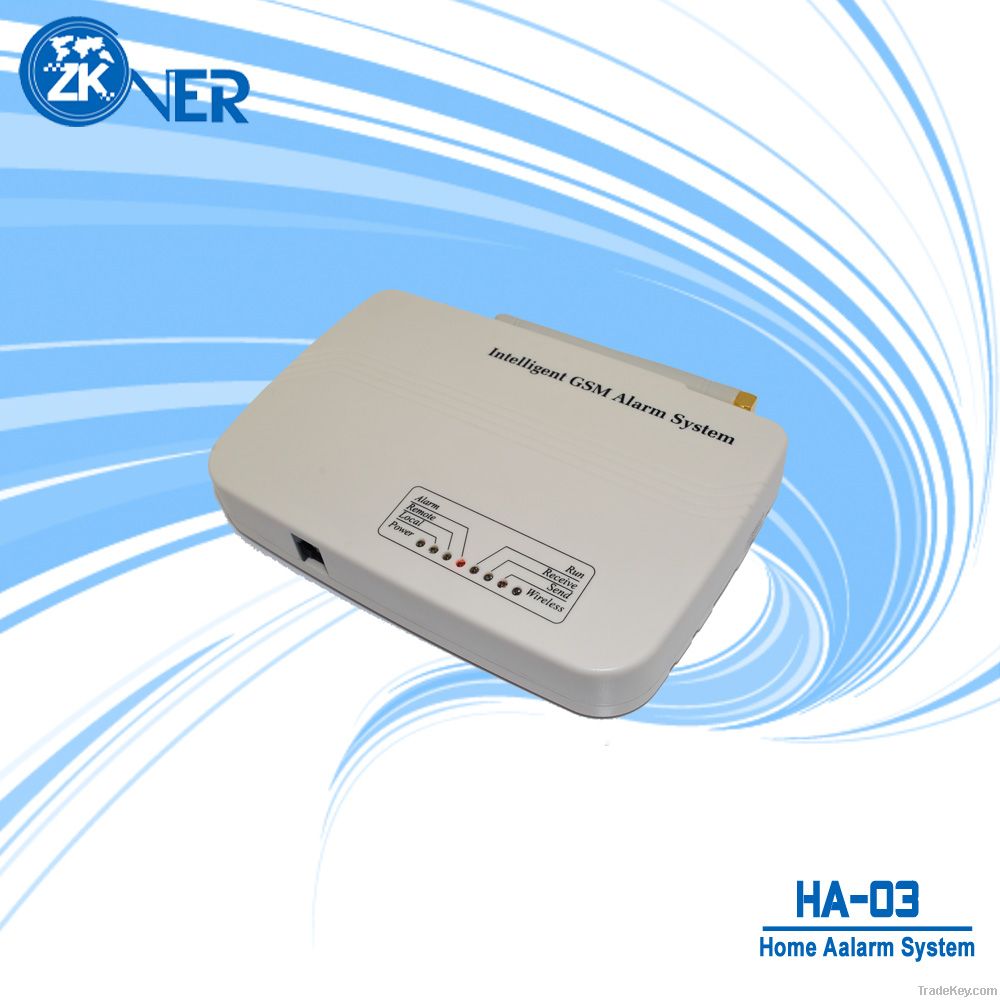 GSM home alarm, home alarm security, HA03