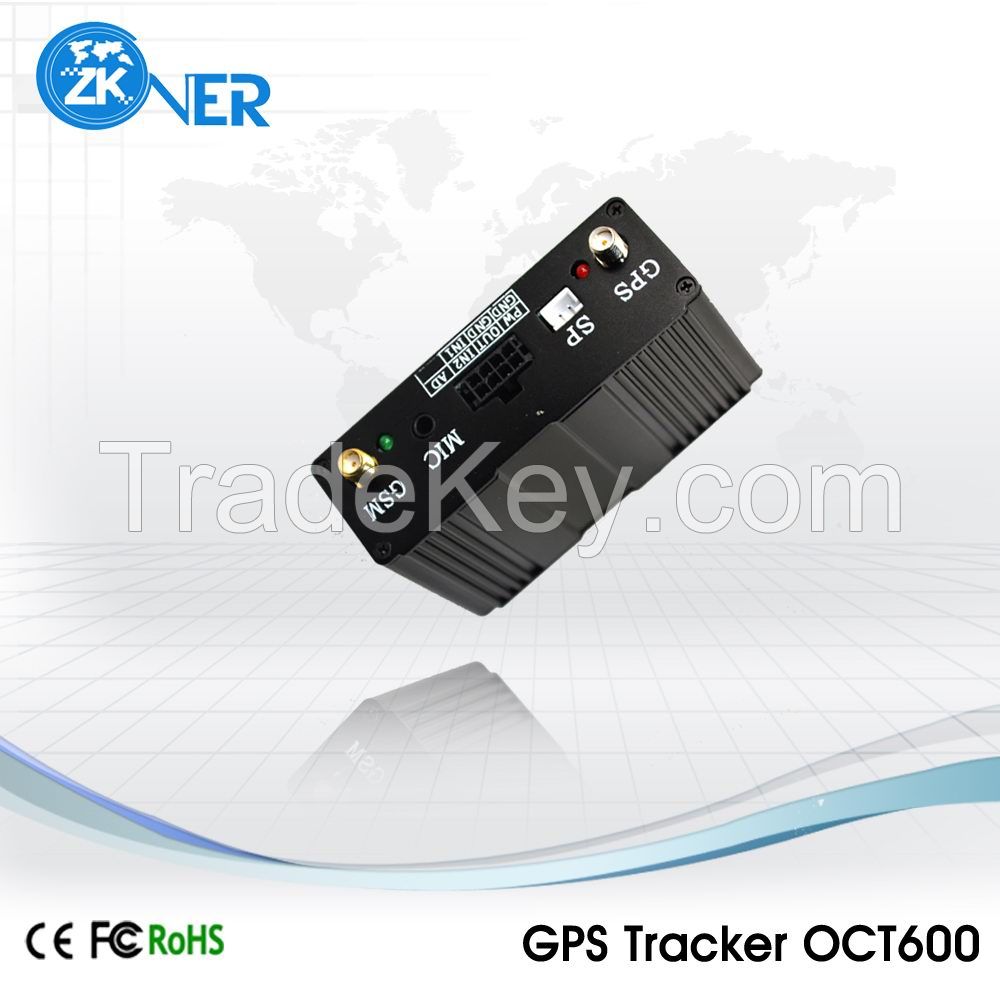 GPS tracker with APP, fuel monitoring, ID report, speed limiter