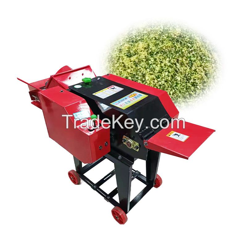 chaff cutter machine feed processing chopper machine