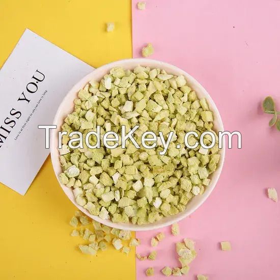 Fd Freeze Dried Kiwi Diced Baking Raw Material Cake Decoration Fruit Cereal Fruit Grains