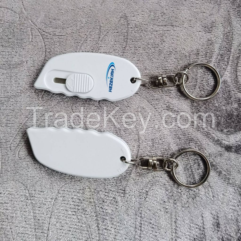 Mini Safety Box Cutter With Keychain