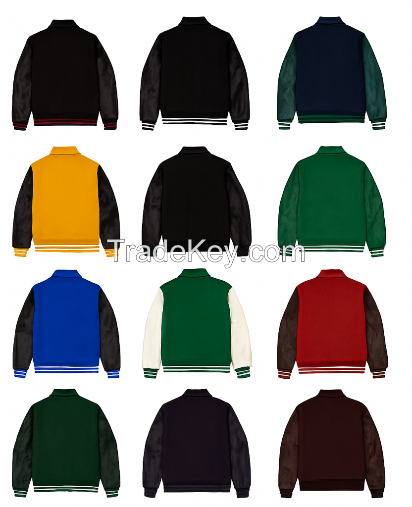 Winter High Quality OEM Bomber European US Sizes Customized Genuine Leather Jackets