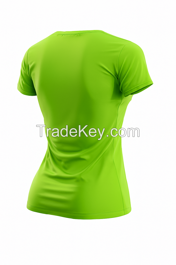 Custom Colors Women Casual Wear T Shirts Quick Dry Breathable Cotton T Shirts Women Top Selling T Shirts With Custom Logo