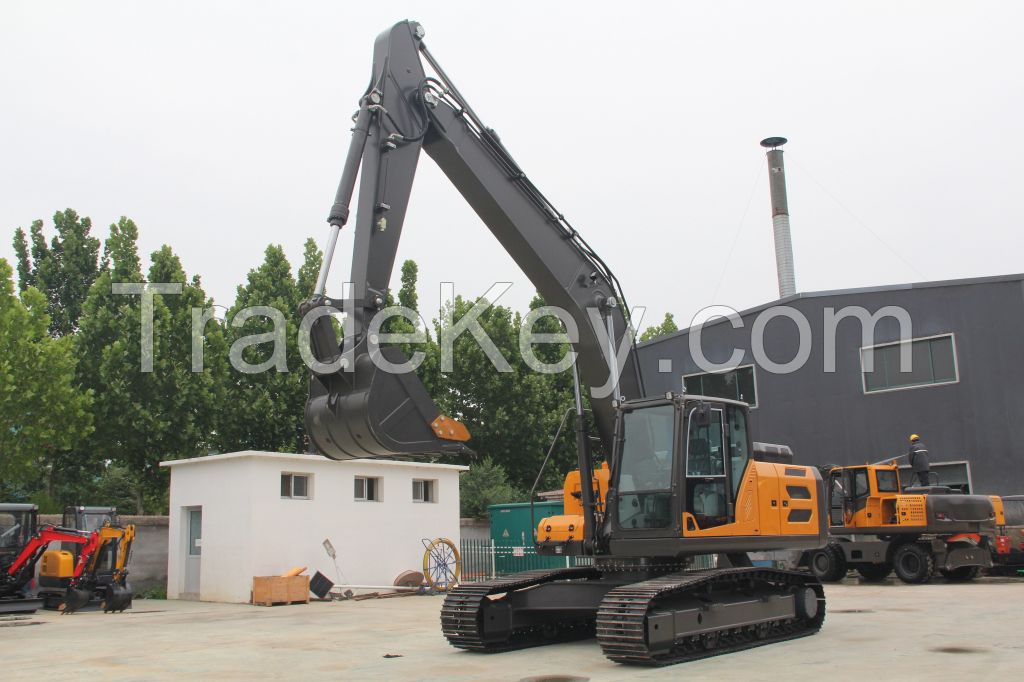 23 Ton Crawler Excavator Cummins engine for Construction, Civil Engineering, Earthmoving Projects,