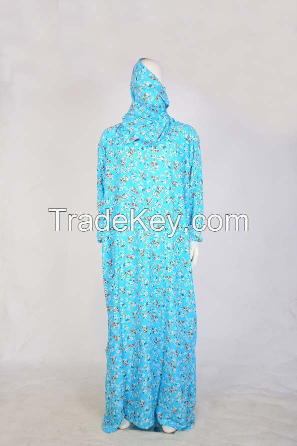 Musilin Middle Eastern Robe Large Hooded Women's Worship Robe Women's Robe