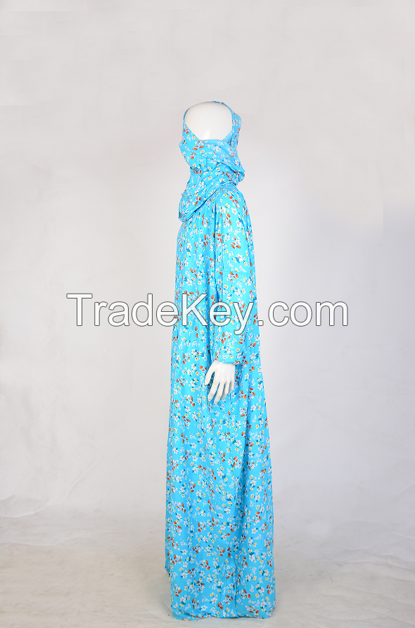 Musilin Middle Eastern Robe Large Hooded Women's Worship Robe Women's Robe