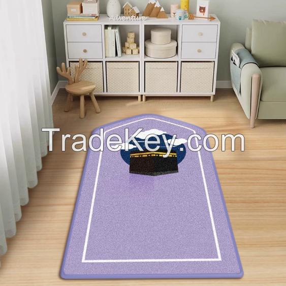 Ethnic mats, prayer mats, home use, stain resistant gifts, crystal velvet, worship prints, prayer mats, carpets