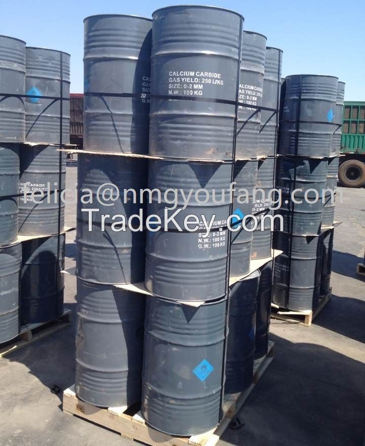 Calcium Carbide 1525mm chips