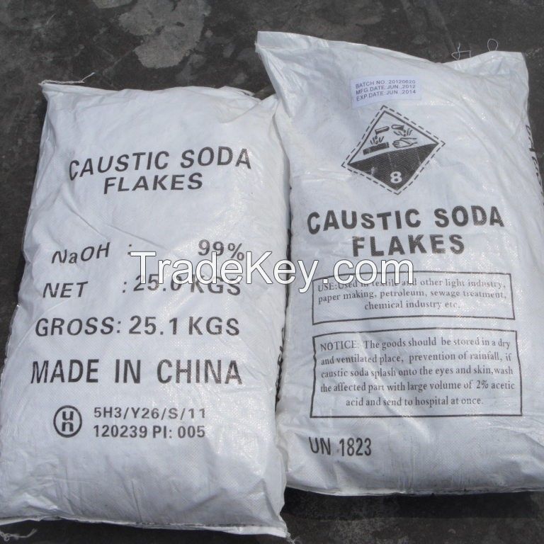 99% Caustic Soda Flakes