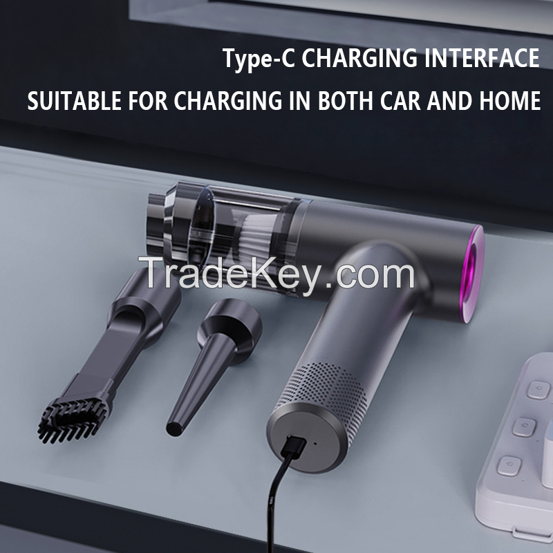 ãWireless Car Vacuum Cleanerã11000Pa Strong Suction | 70W High Power | HEPA Filter | 0.3KG Ultra-Light | ABS+Copper Durable Designâ
