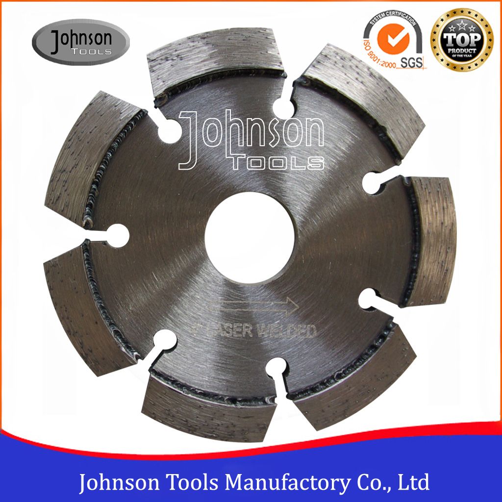 105mm to 230mm Crack Chaser Blade with Laser Welded Tuck Point , Crack Chaser Wheel