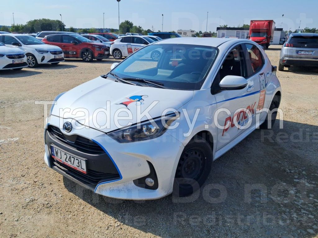 Mazda 2 1.5h 116hp CVT Pure with Plus Pack in Northern White pearl