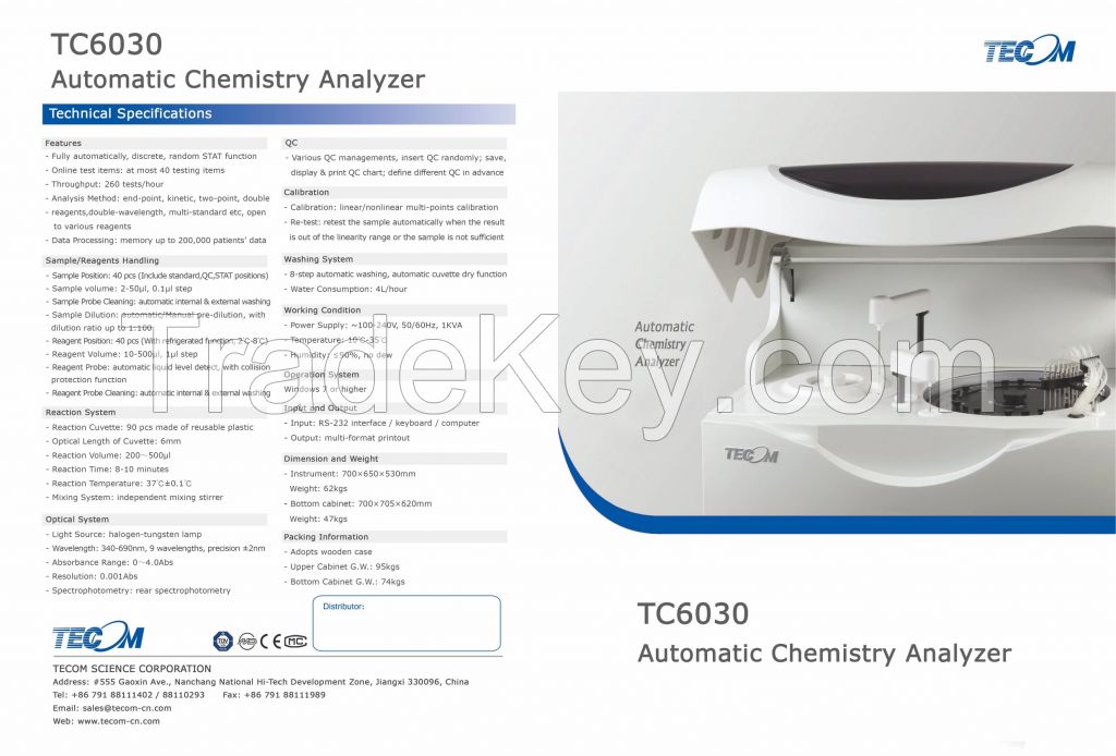 Automated Biochemistry Analyzer