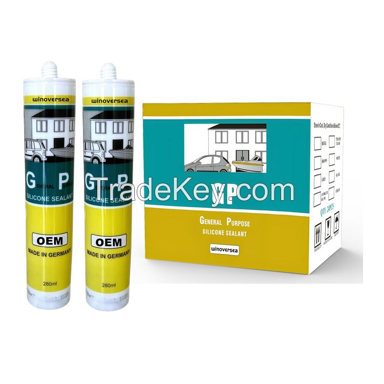 GP acetic glass silicone sealant 