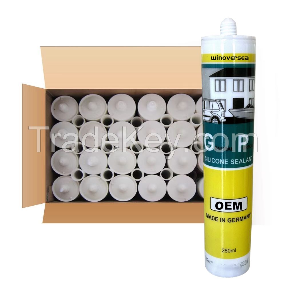 GP acetic glass silicone sealant 