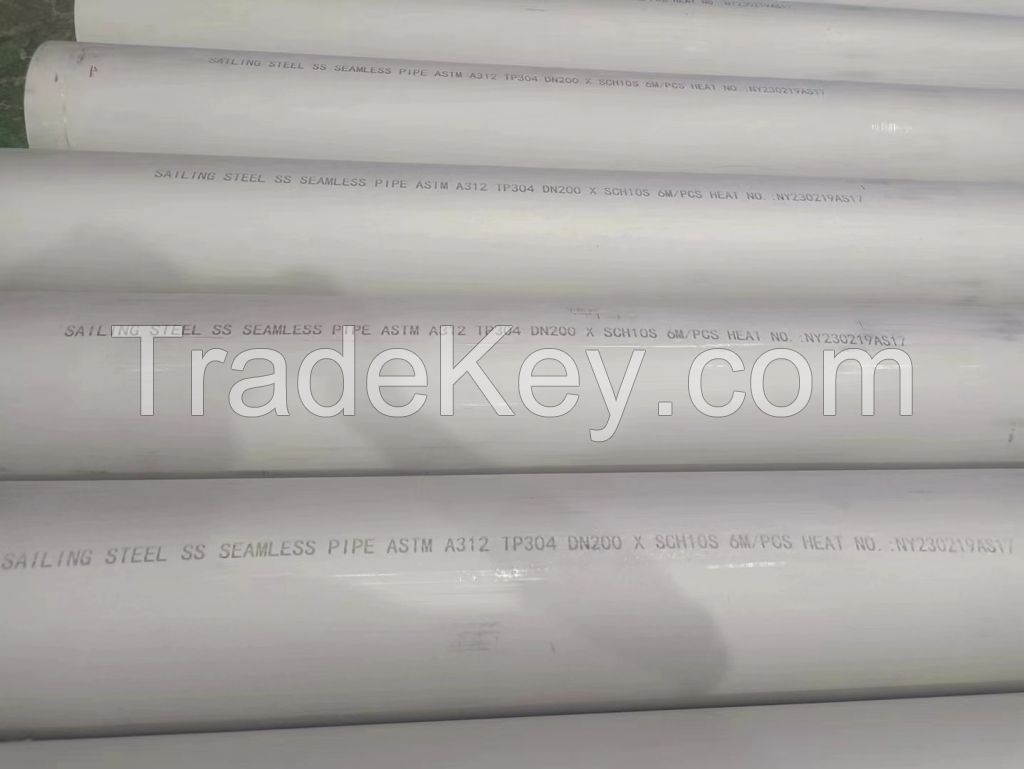 ASTM A312 304 316L Stainless Steel Seamless Pipe