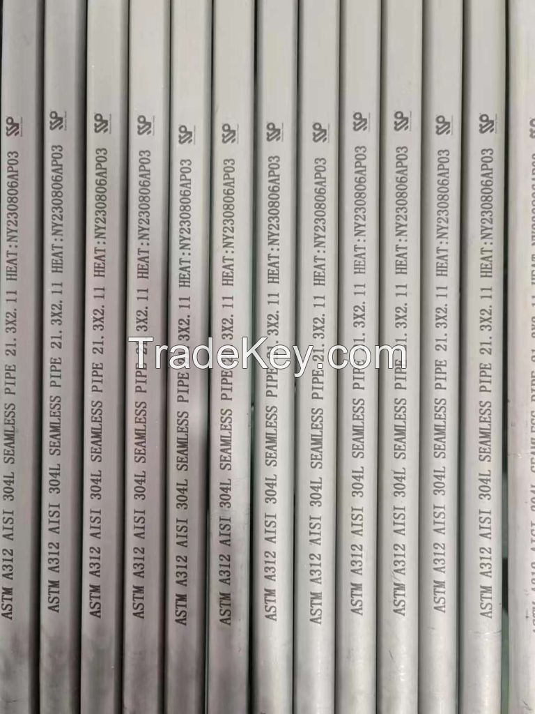 ASTM A312 304 316L Stainless Steel Seamless Pipe