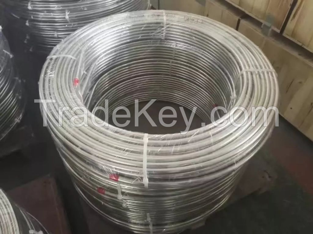 Stainless Steel Pipe TP304 TP304L Tp316L Tp347h Pickling Cold Drawn Seamless Steel Tube for Gas Heater