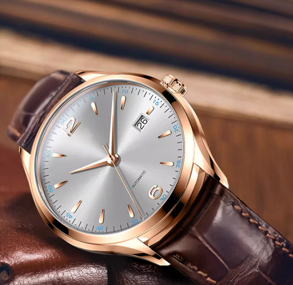 Mechanical Watch Source Factory - Automatic Mechanical Luxury Diving Watch Automatic Stainless Steel with Date Function Sapphire Crystal Glass Dial Waterproof Vintage Couple Wrist Watch