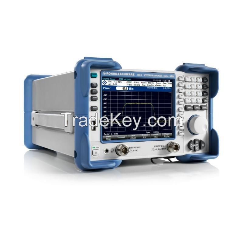 rohde  schwarz FSC3 FSC6  9 kHz to 6 GHzSpectrum analyzer