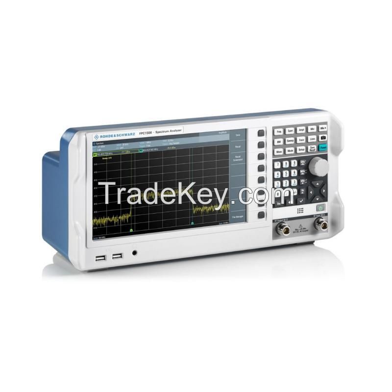 rohde  schwarz  FPC1000  FPC1500 Spectrum Analyzer/Tracking Source/Vector Networ