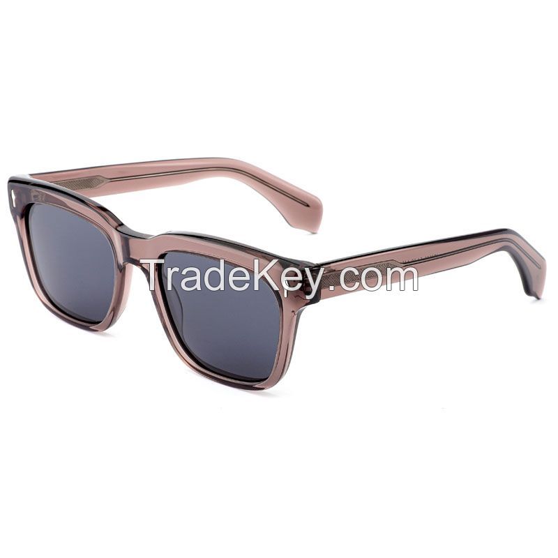 2026 Fashion UV400 Polarized Sunglasses with Acetate Frame Outdoor Anti Glare Sun Glasses for Everyday Use