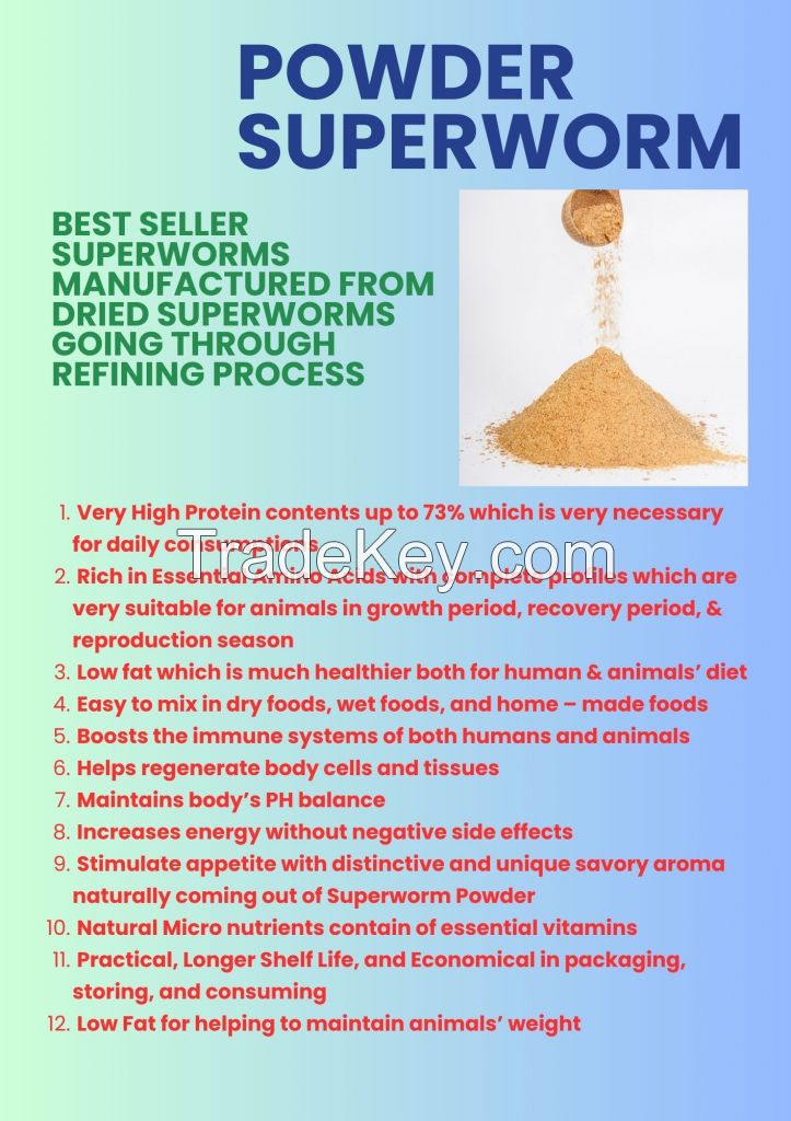 PET SKIN CARE, SUPERWORMS, HOME DECOR