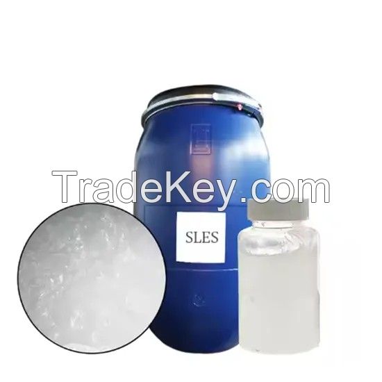 Detergent Raw Materials Sodium Lauryl Ether Sulphate SLES 70% Texapon N70 CAS 68585-34-2