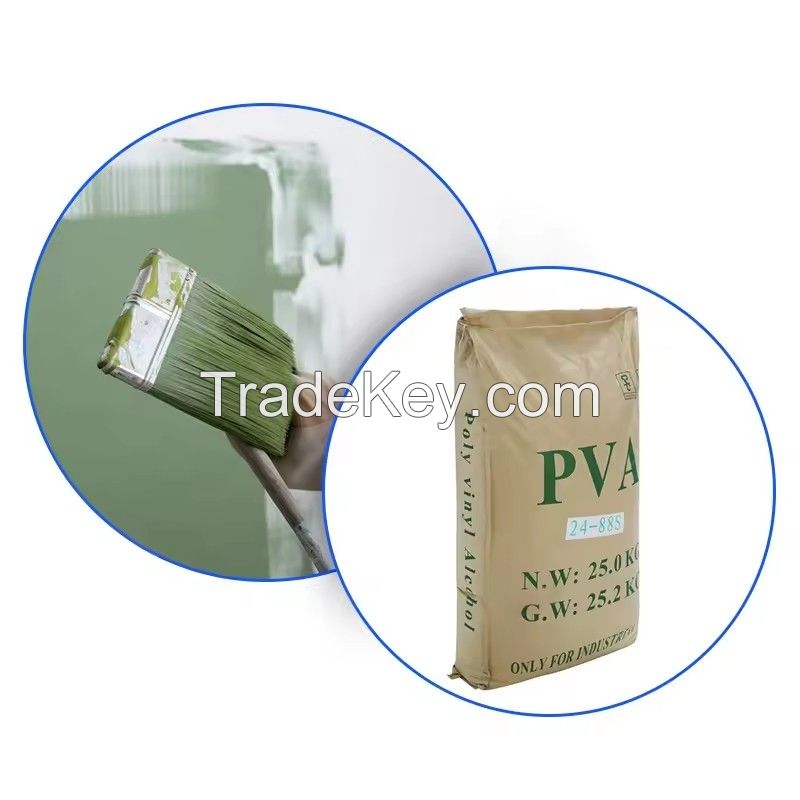 Construction Chemical Additives PVA Polyvinyl Alcohol Main Raw Material for Making Epoxy Glue