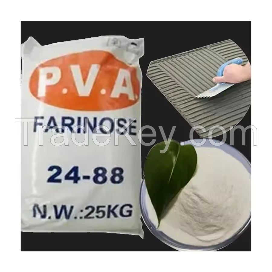 Construction Chemical Additives PVA Polyvinyl Alcohol Main Raw Material for Making Epoxy Glue