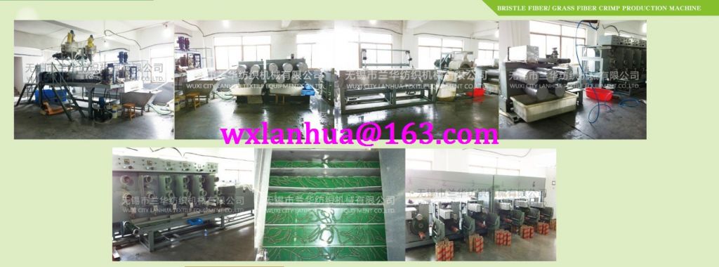 Bristle fiber/ Grass fiber crimp production machine