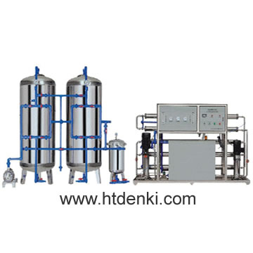 Water treatment machine